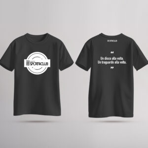 T-Shirt Sport4Club "Un disco alla volta. Un traguardo alla volta."