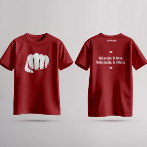 T-Shirt Sport4Club "Nel pugno, la forza. Nella mente, la vittoria."